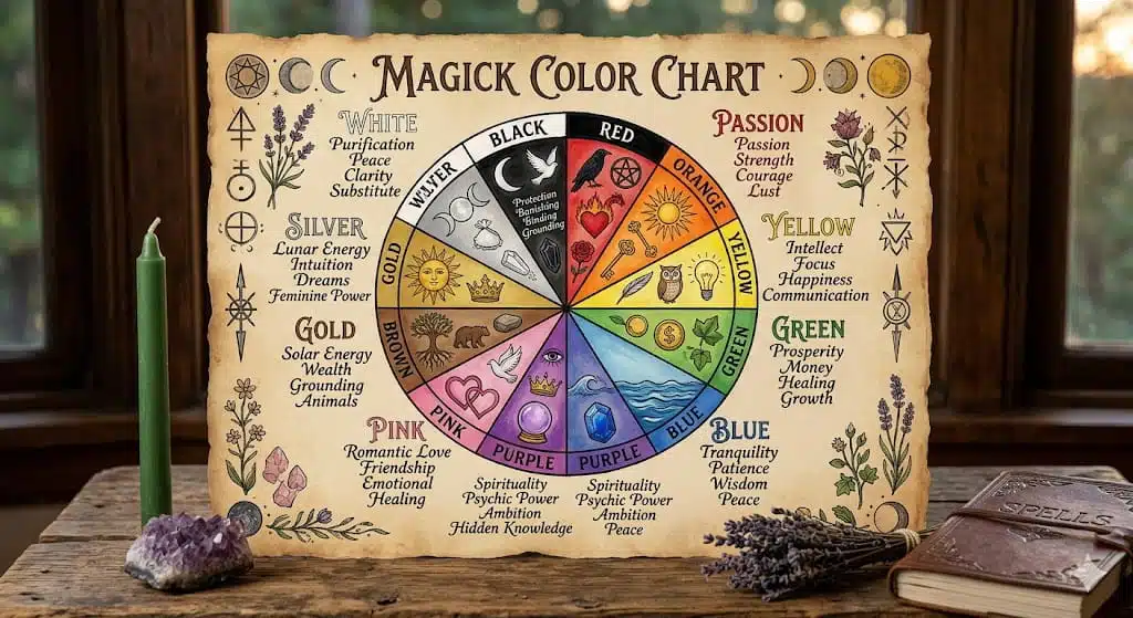 MAGICK COLOR CHART 2026